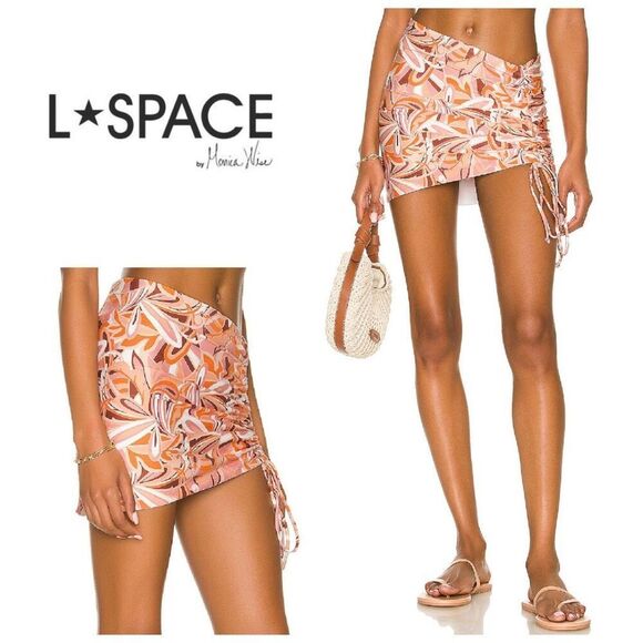 New L*SPACE multicolored skirt. Small. Retails $129 - Picture 1 of 11
